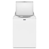Maytag – 5.2 Cu. Ft. High Efficiency Top Load Washer with Extra Power Button – White - Image 2
