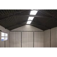 7 ft. W x 7 ft. D Plastic Storage Shed LIFETIME - Image 2