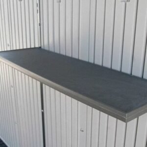 8 Ft. W x 10 Ft. D Plastic Traditional Storage Shed - Image 8