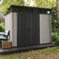 Artisan 9 ft. W x 7.5 ft. D Plastic Storage Shed