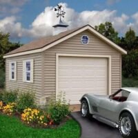 Best barns Greenbriar 12’x20′ Wood Garage Barn Kit-Installation Included - Image 2